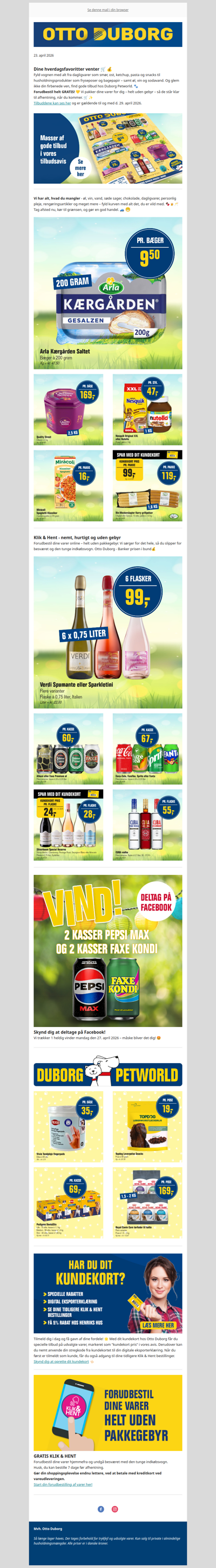 Skynd dig, før de gode priser løber væk! 🛒 🤩