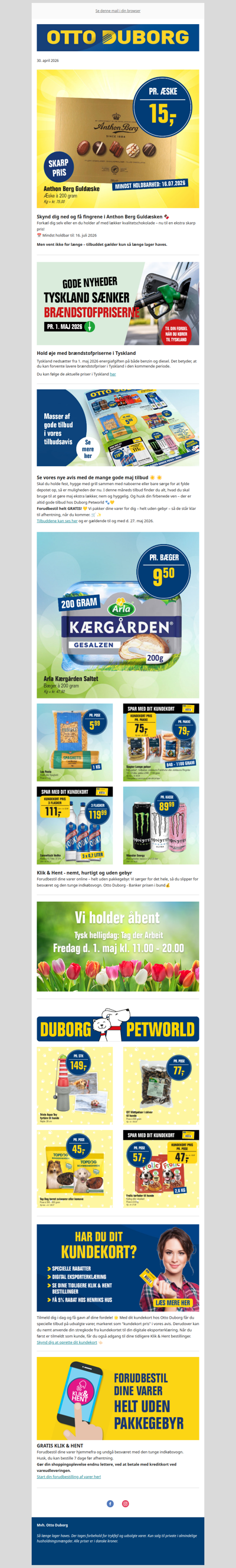 Særligt tilbud + fald i brændstofpriser – se her! 🚗💰