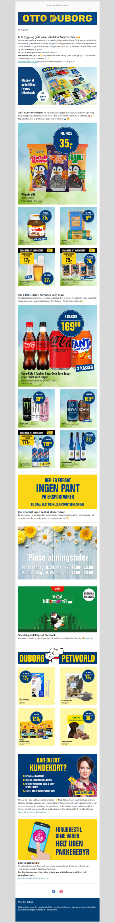 Du må simpelthen ikke gå glip af vores stærke tilbud! 💰😄
