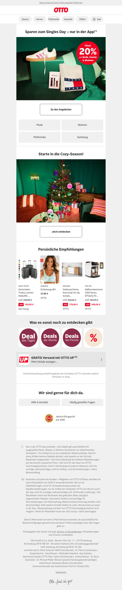 Deine persönlichen Angebote der Woche!