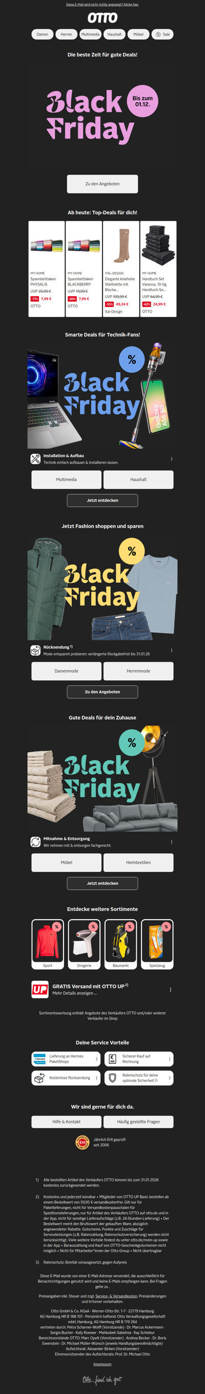 Black Friday: Der Sale startet!🖤
