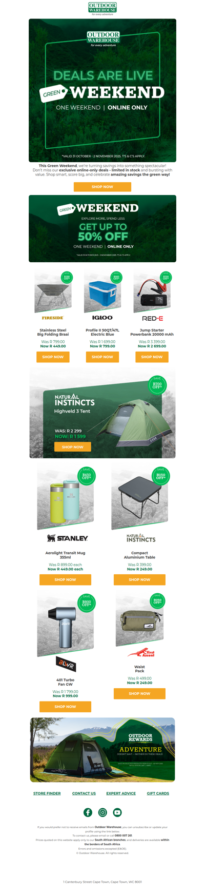 Green Weekend Is Almost Upon Us! | Shop Our Favourite Deals