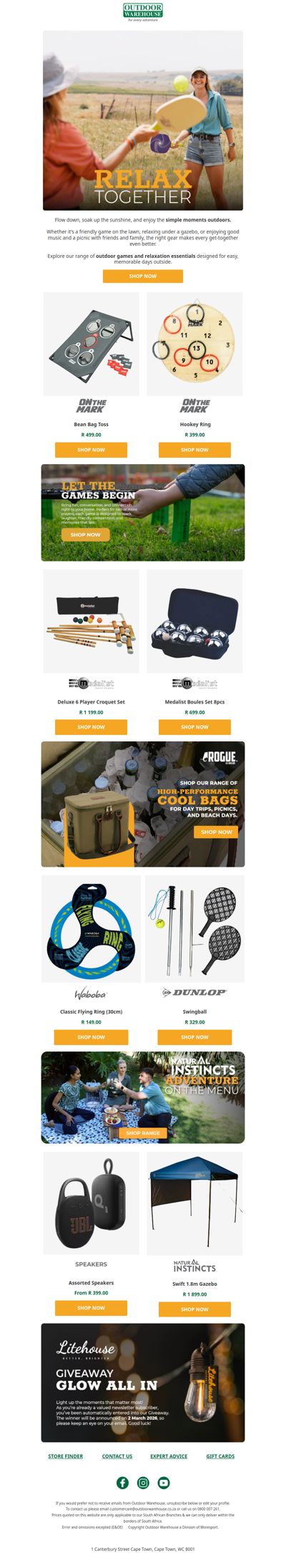 Games, music, and relaxation for quality time together.