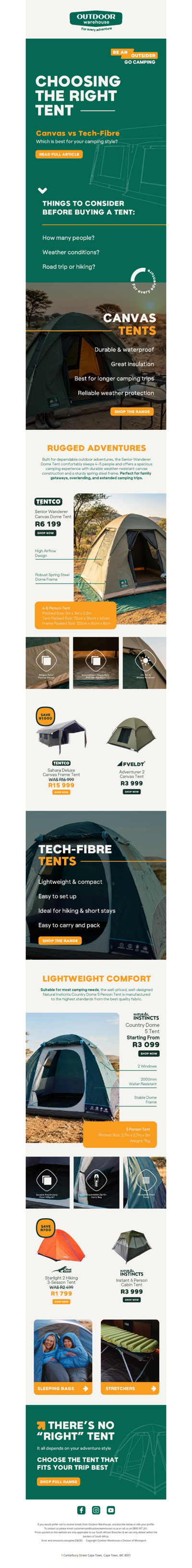 Find the Perfect Tent for Your Next Adventure