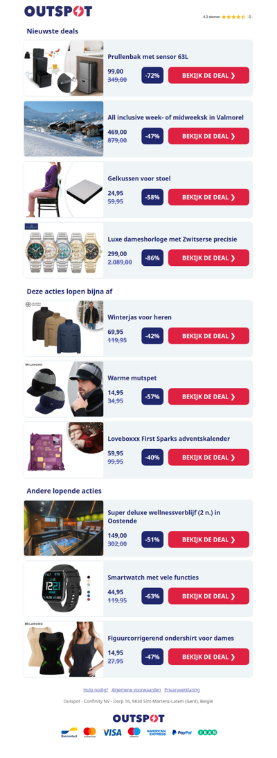 Prullenbak met sensor 63 L