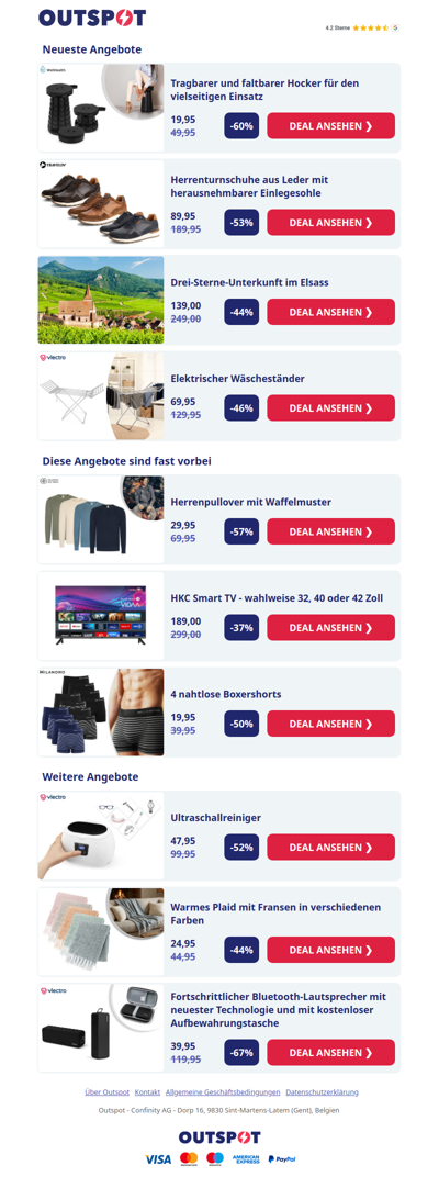 Tragbarer und faltbarer Hocker