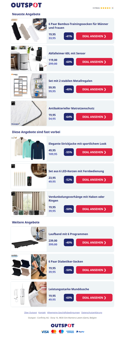 6 Paar Bambus-Trainingssocken