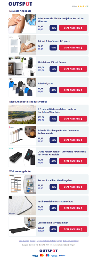 Set mit 30 Pflastern für die Wechseljahre