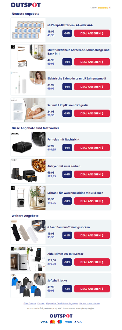 Megapackung AA oder AAA Philips-Batterien