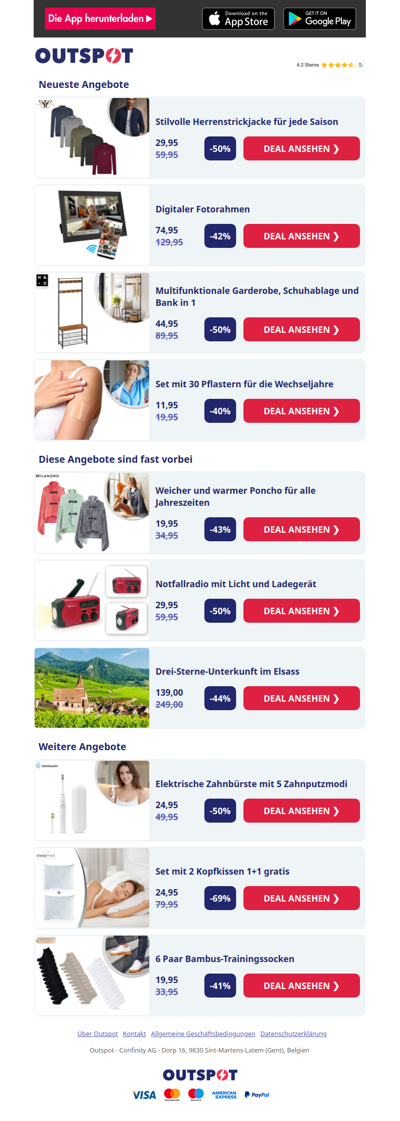 Stilvolle Strickjacke für Männer