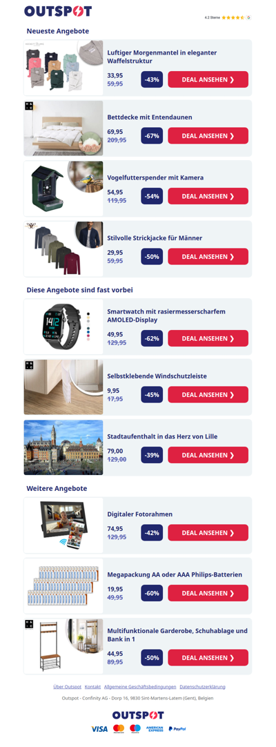 Morgenmantel mit Waffelstruktur