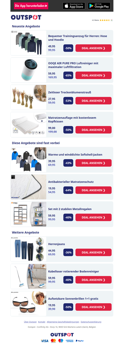 Trainingsanzug für Herren