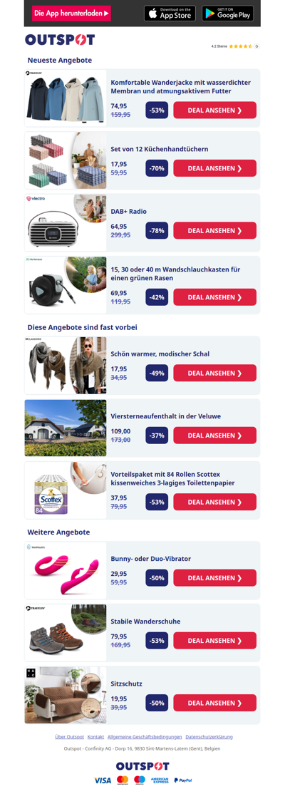 Bequeme wasserdichte Wanderjacke