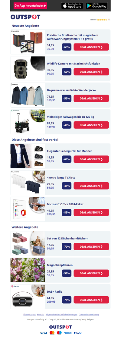 Magische Brieftasche 1 + 1 gratis