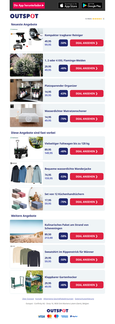 Kompakter tragbarer Reiniger