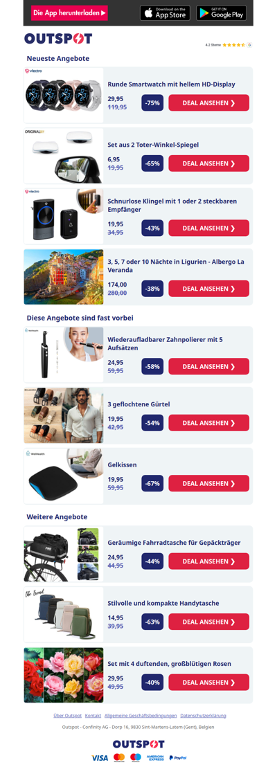 Runde Smartwatch mit hellem HD-Display