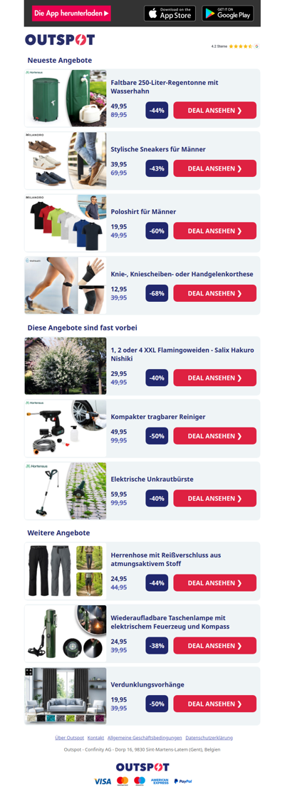 Faltbare 250-Liter-Regentonne