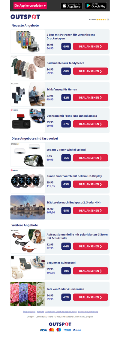 2 Sets mit Patronen für verschiedene Druckertypen