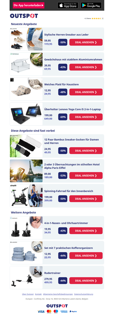 Herren-Sneaker aus Leder