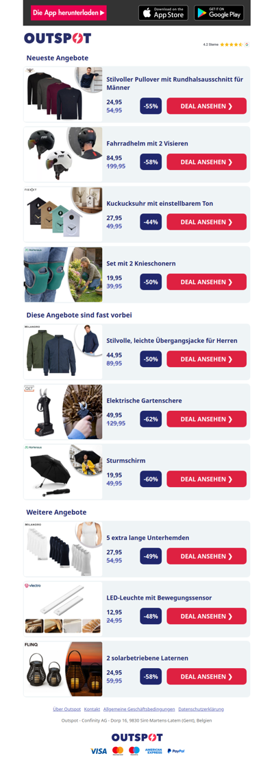 Pullover für Männer