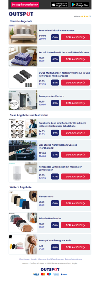 Emma One Kaltschaummatratze