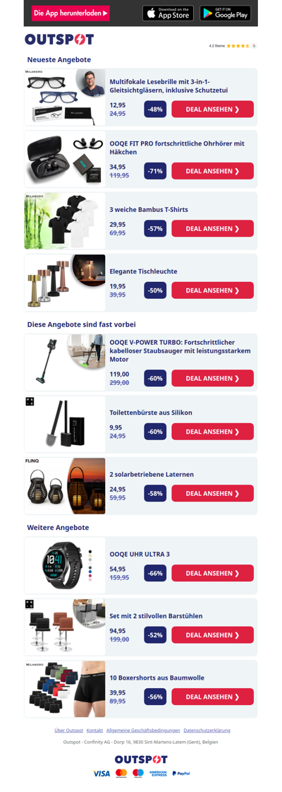 Multifokale Lesebrille, inklusive Schutzetui