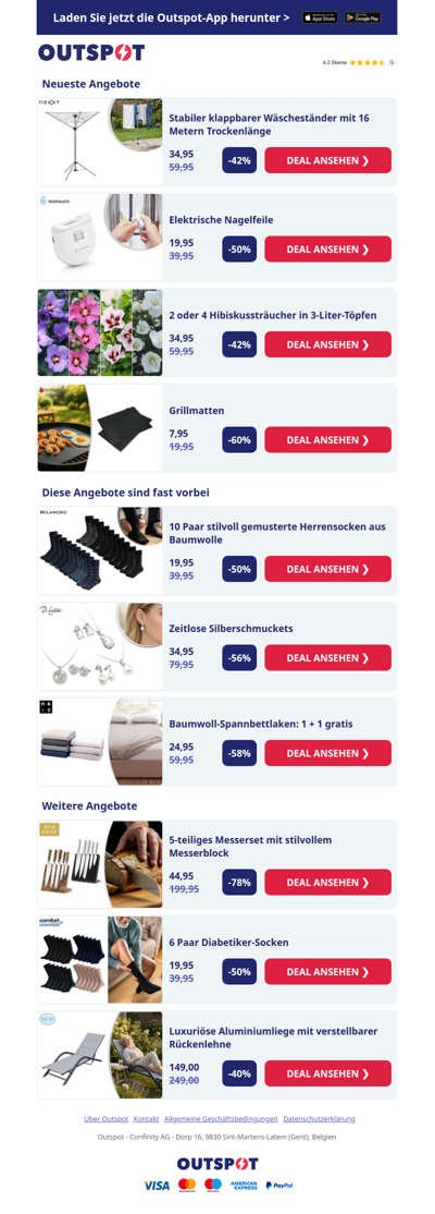 Klappbarer Wäscheständer