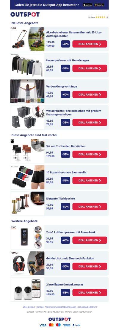 Rasenmäher mit Akku