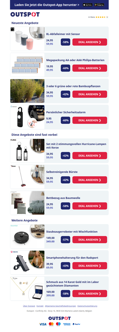 8L-Abfalleimer mit Sensor
