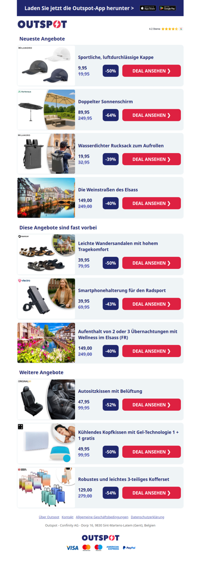 Luftdurchlässige Kappe