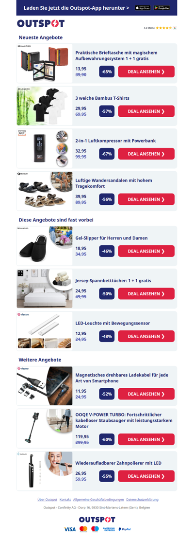 Magische Brieftasche 1 + 1 gratis
