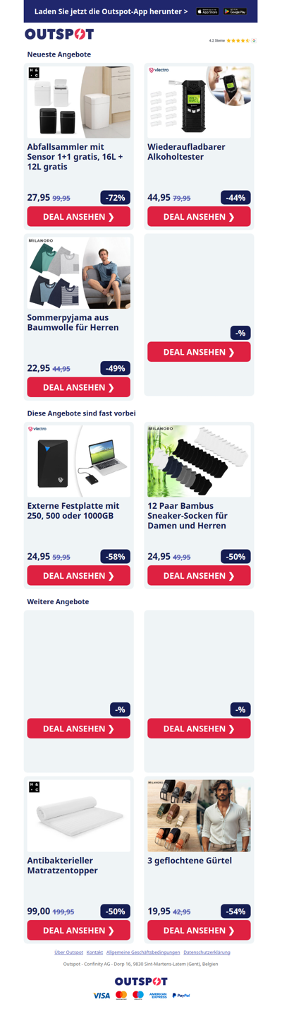 Abfallsammler mit Sensor 1+1 gratis 16L+12L