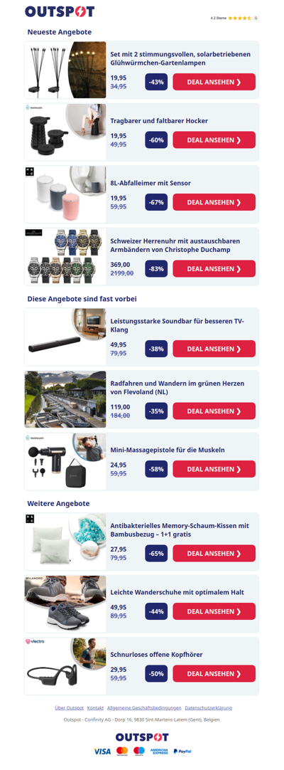 Set mit 2 solarbetriebenen Glühwürmchen-Gartenlampen