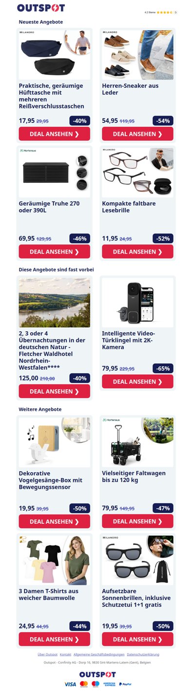 Kompakte Hüfttasche