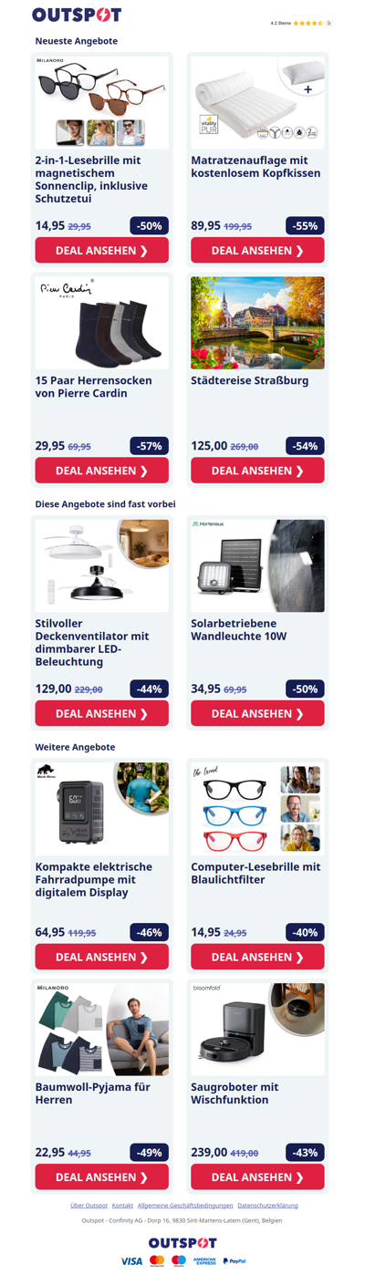 2-in-1-Lesebrille mit magnetischem Sonnenclip