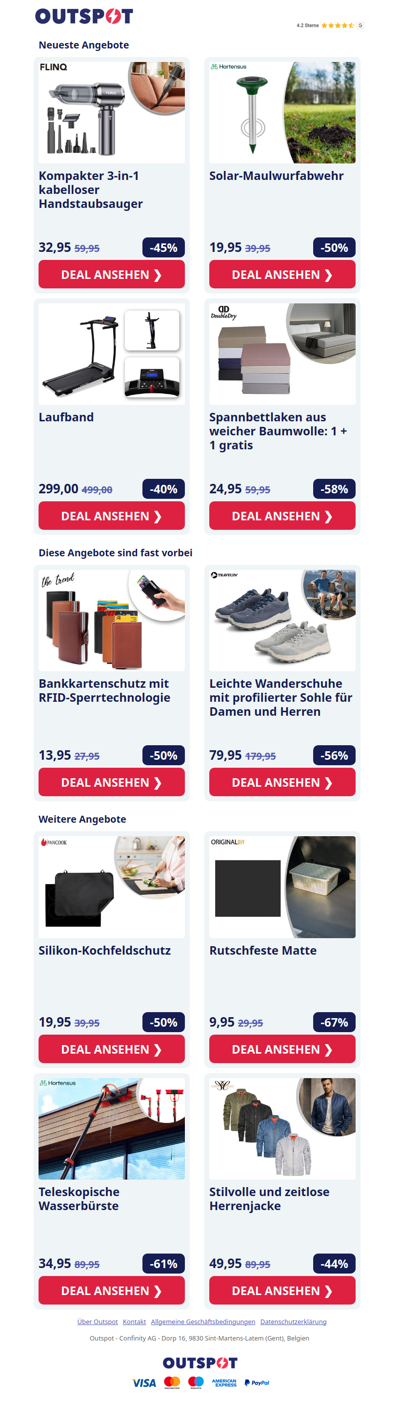 Kabelloser 3-in-1 Handstaubsauger