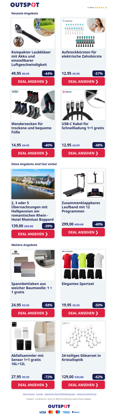 Kompakter Laubbläser mit Akku