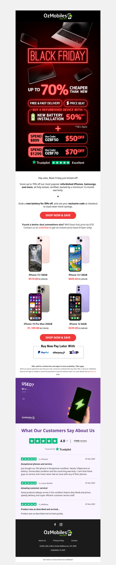 ⚡Black Friday is ON!