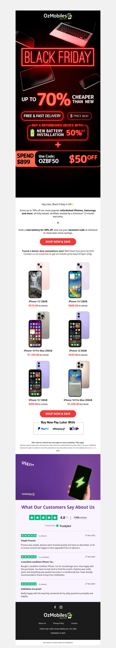 Hey sdas, it’s happening ⚡Black Friday is here!