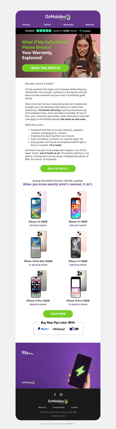What if your refurbished phone breaks?