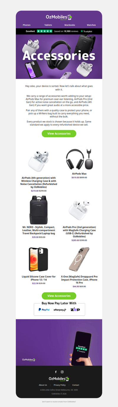 Round out your setup with the right accessories 🎧