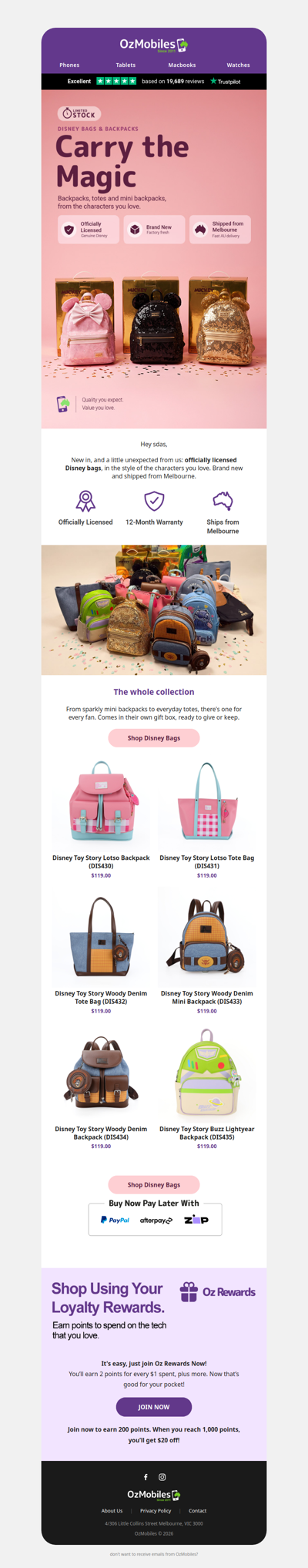 ✨ New Disney Bags Just Officially Dropped!