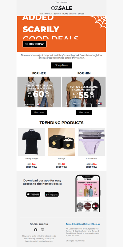 SCARILY GOOD DEALS 🎃👻