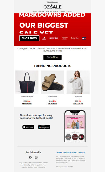 Massive Markdowns Added 💸