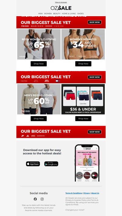 MARKDOWNS CONTINUE 🤑