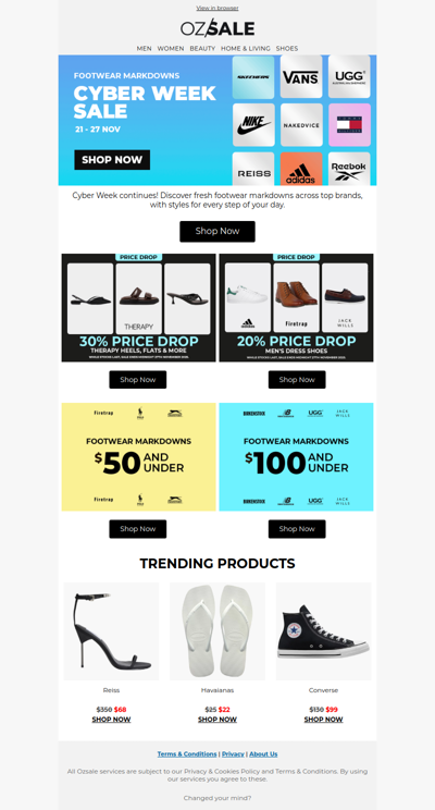 Cyber Week: Footwear Steals! 👢👟👡