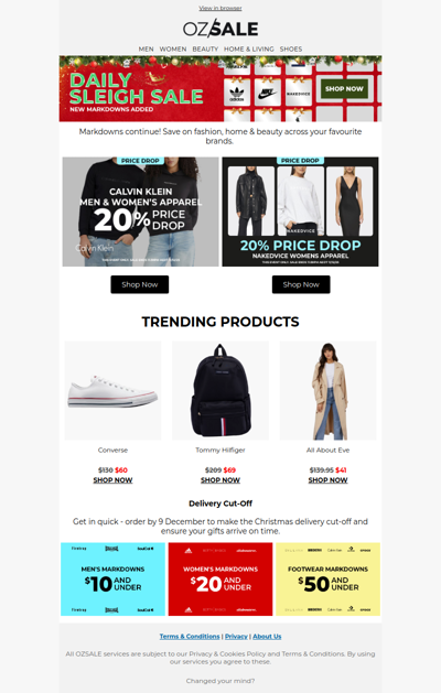 Price Drop: Nakedvice & Calvin Klein