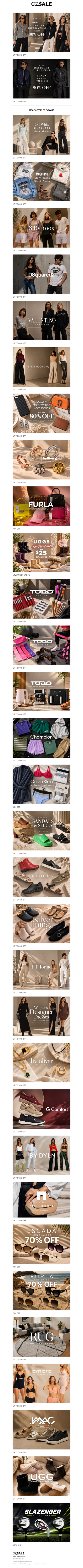 Fendi, Givenchy, Giorgio Armani, Prada, Kenzo & MORE