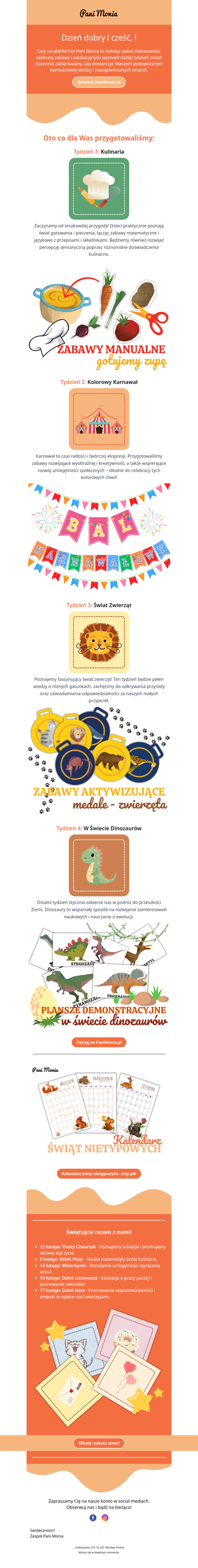 🔔Cześć, ! Wspaniałości na Luty czekają na Ciebie na PaniMonia.pl!