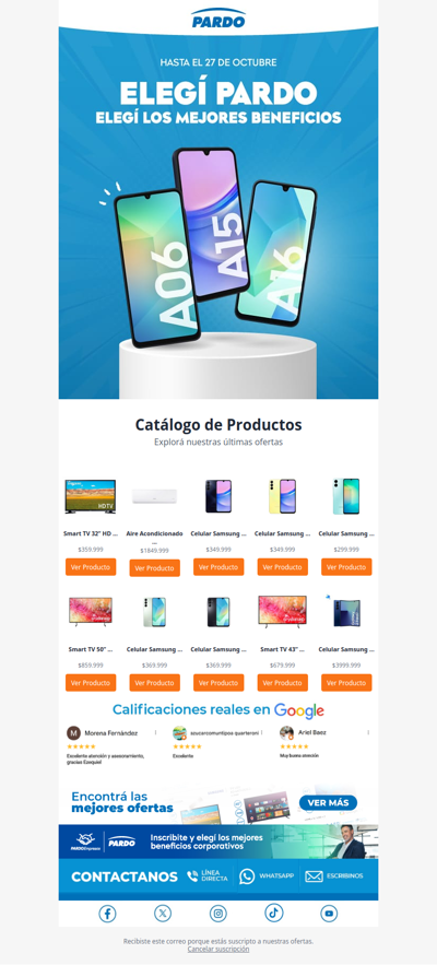 ⚡ ¡SOLO TE QUEDAN HORAS! 💙 Ofertas Samsung que solo vas a encontrar en Pardo 😱